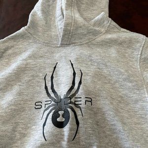 Boys medium Spyder gray hoodie